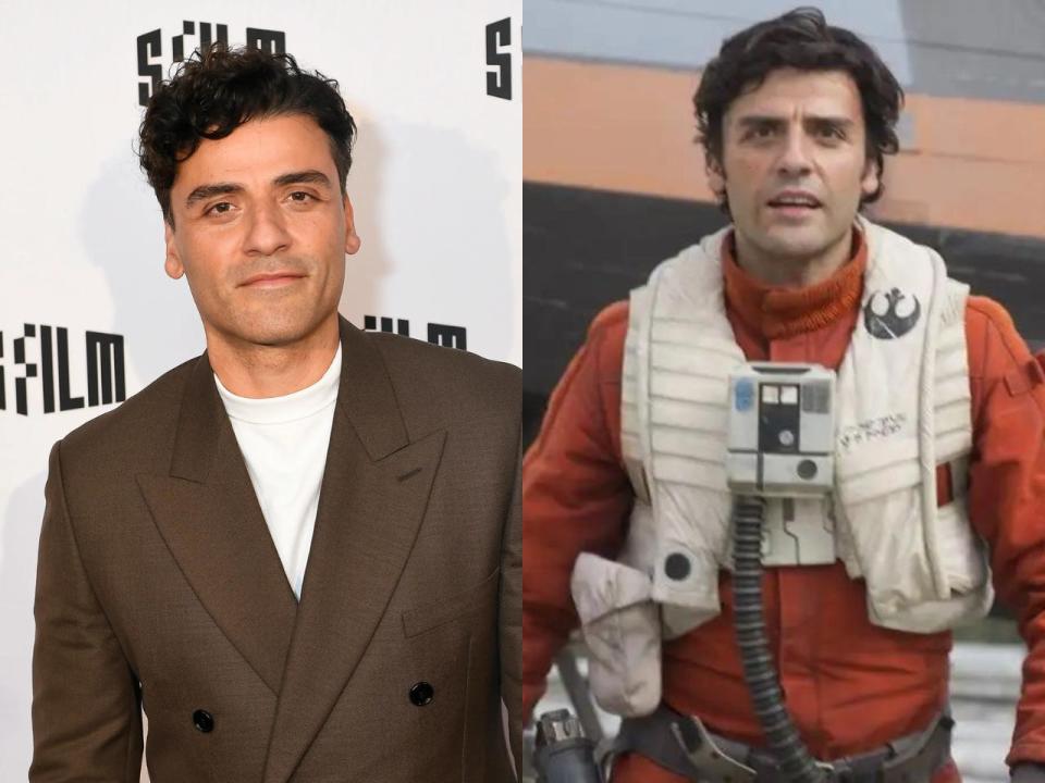 Oscar Isaac has starred in numerous "Star Wars" movies.