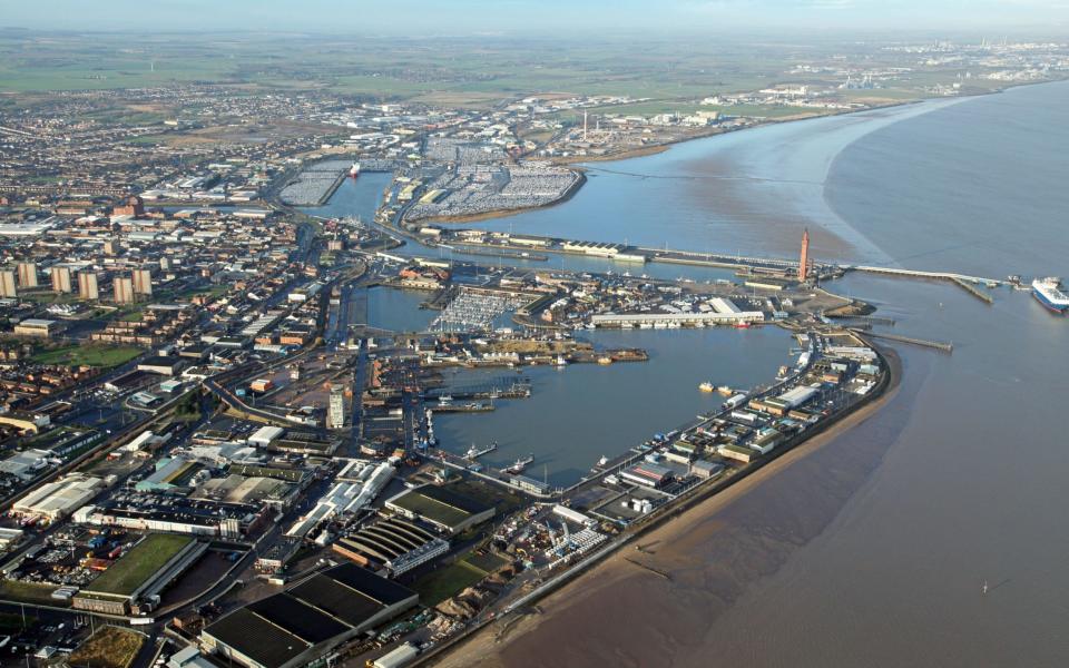 View over Grimsby