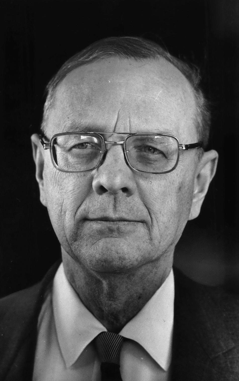 Frank P. Zeidler as pictured in 1975. He was a socialist and Milwaukee's mayor from 1948 to 1960.