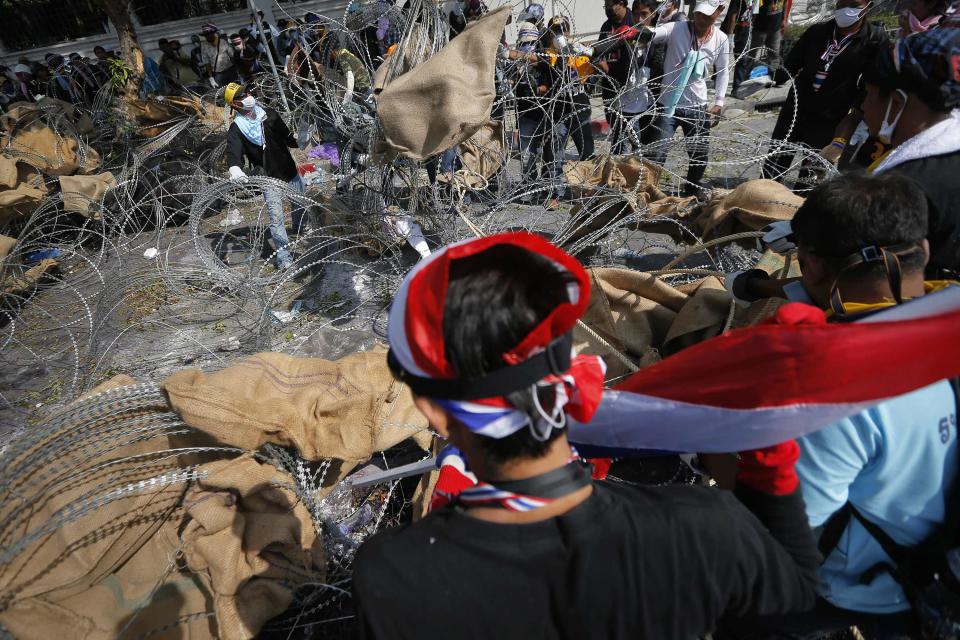 Anti-government protests in Thailand - Dec. 3, 2013