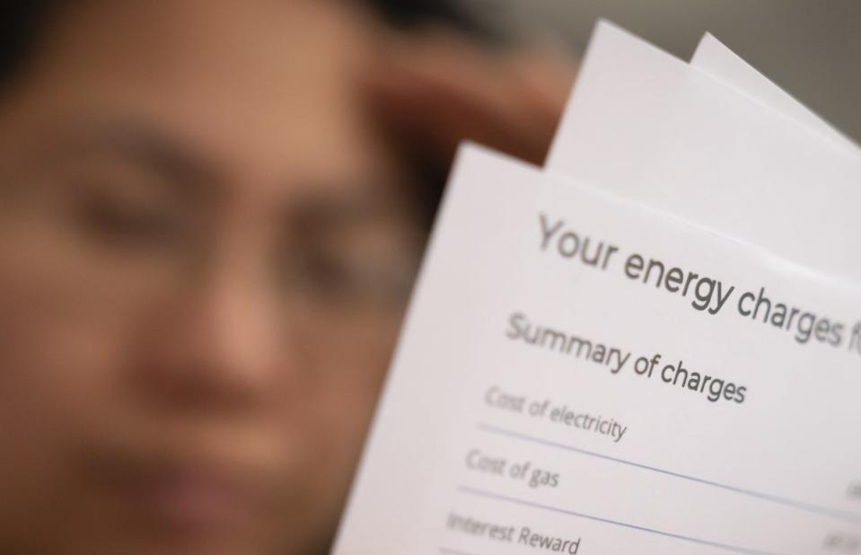 A charity has warned that one in three UK households could fall into fuel poverty if latest estimates that the average energy bill could reach £3,250 a year become reality (Danny Lawson/PA) (PA Wire)