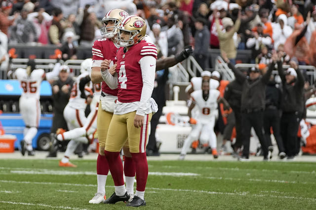 Cleveland Browns vs. San Francisco 49ers in Monday Night Football