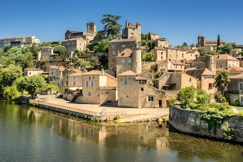 Puy L'Eveque, one of the Lot's prettiest towns - Credit: GETTY