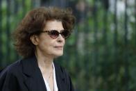 Fanny Ardant était aux obsèques de Guy Bedos.