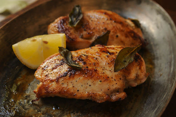 Chicken Breast with Fresh Sage