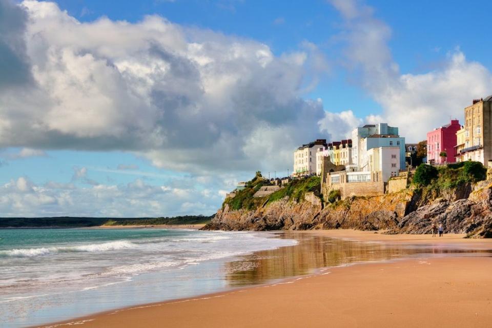 Best beaches in UK - Castle Beach, Tenby