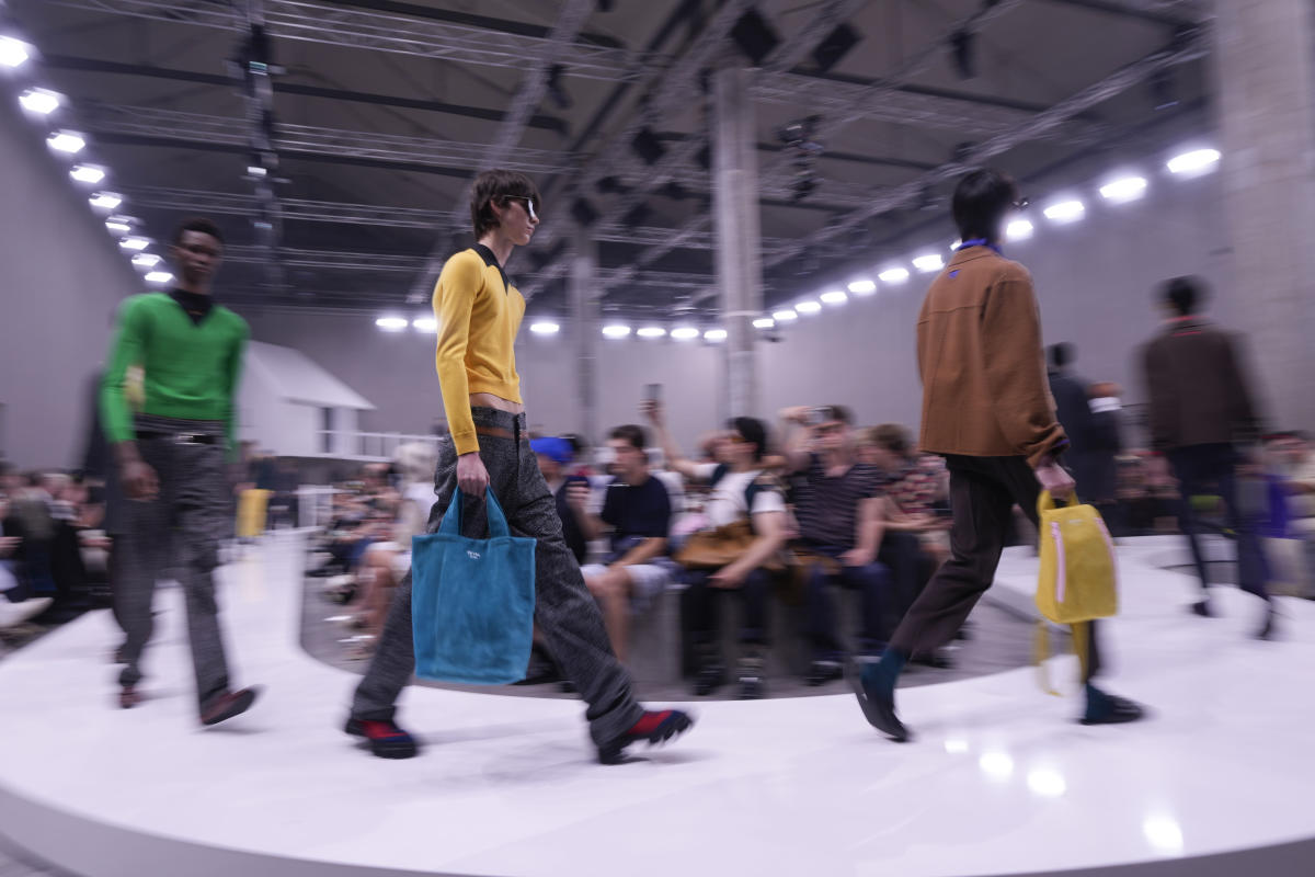 Prada projects youthful optimism, not escapism, into a turbulent world