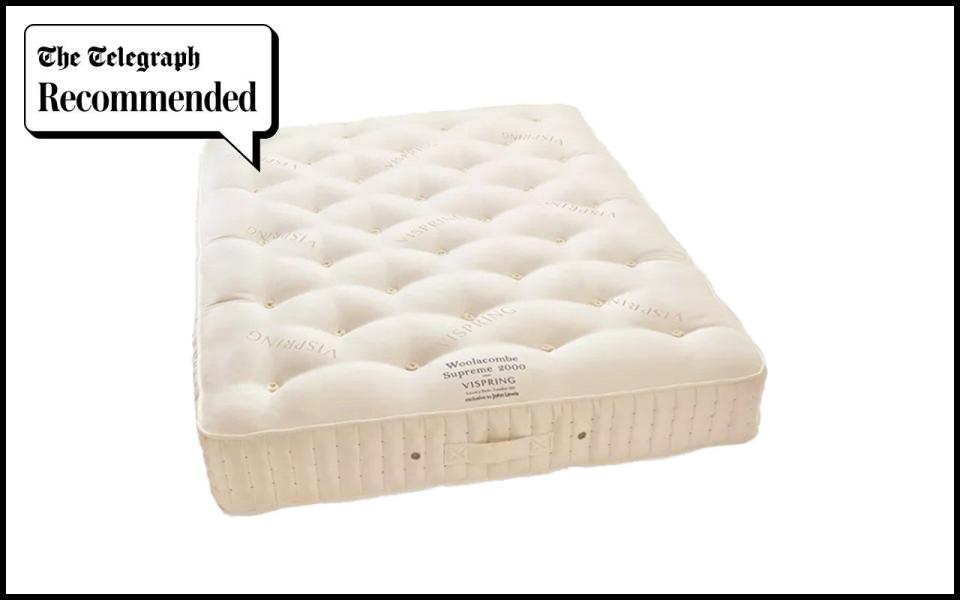 Vispring Woolacombe Supreme 2000 best pocket sprung mattress