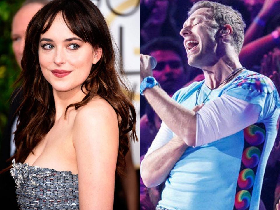 dakota Johnson chris martin