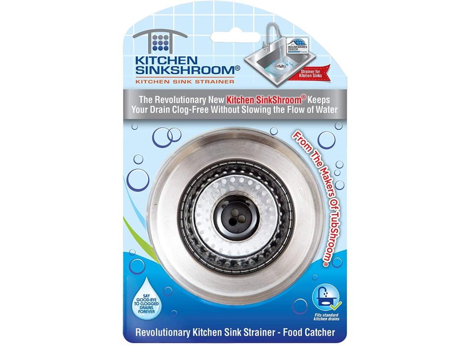 Keep your kitchen sink clog-free with this revolutionary strainer. (Source: Amazon)