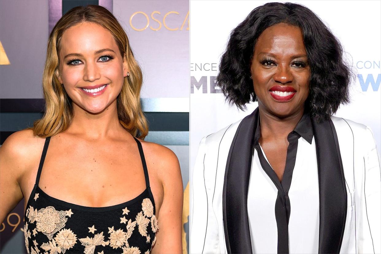 jennifer lawrence, viola davis