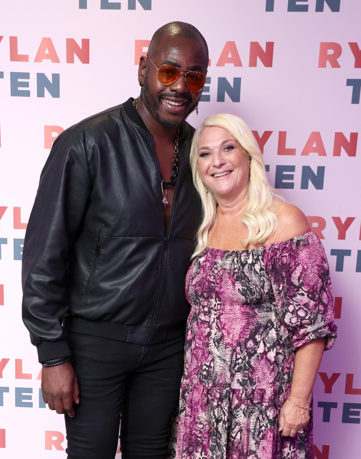 LONDON, ENGLAND - SEPTEMBER 23:  Ben Ofoedu and Vanessa Feltz attend the launch of Rylan Clark's new book 