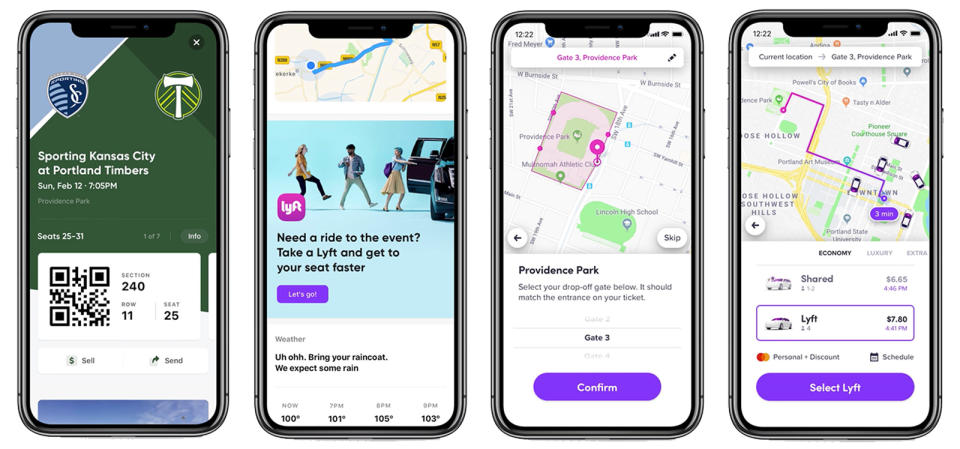 It's Lyft's turn to help you get to an event on time, and with a minimum of