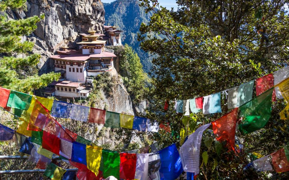 Tiger's Nest Monastery in Paro, Bhutan