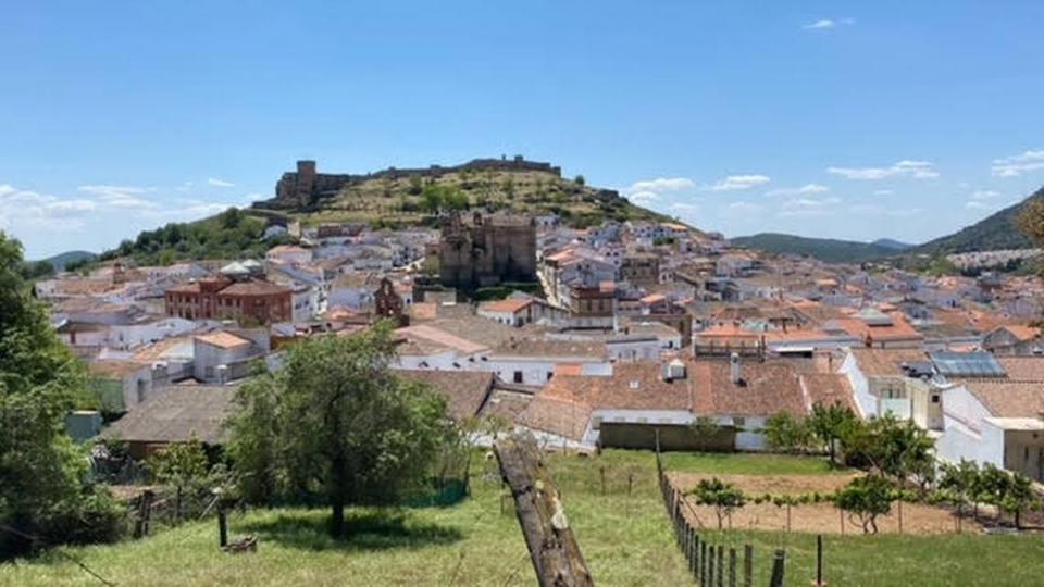 Vista de Aracena, Huelva.