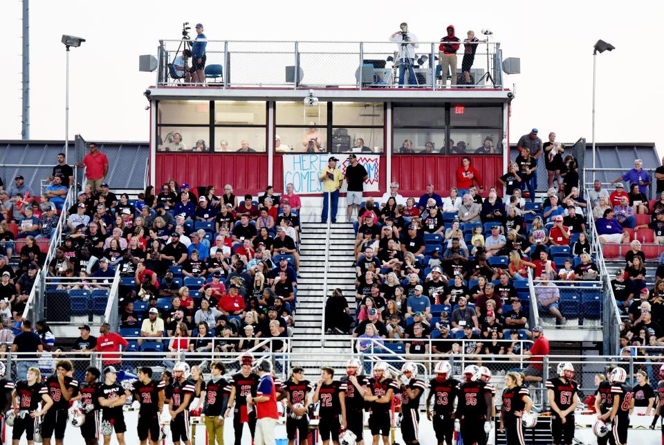 North DeSoto hosts Loyola football, September 16, 2022.