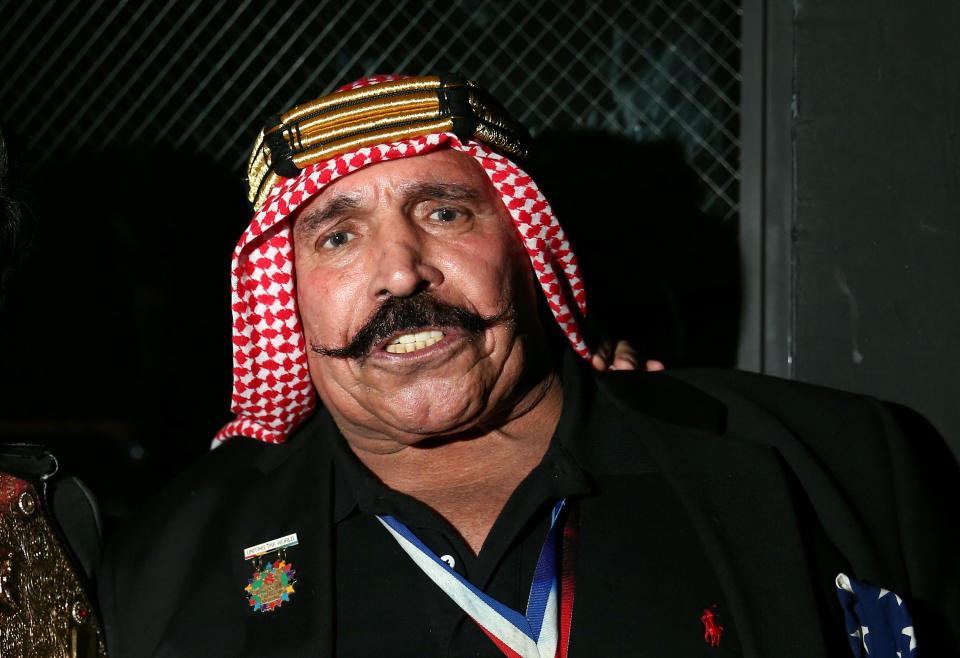 Iron Sheik attends the 2013 GQ Gentlemen Give Back Concert with Robin Thicke at Highline Ballroom on October 23, 2013 in New York City.  (Photo by Neilson Barnard/Getty Images for GQ) / Credit: Neilson Barnard