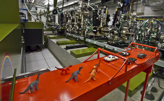 Dinos & X-Ray Probes? Photos Show Playful Side of Particle Physics