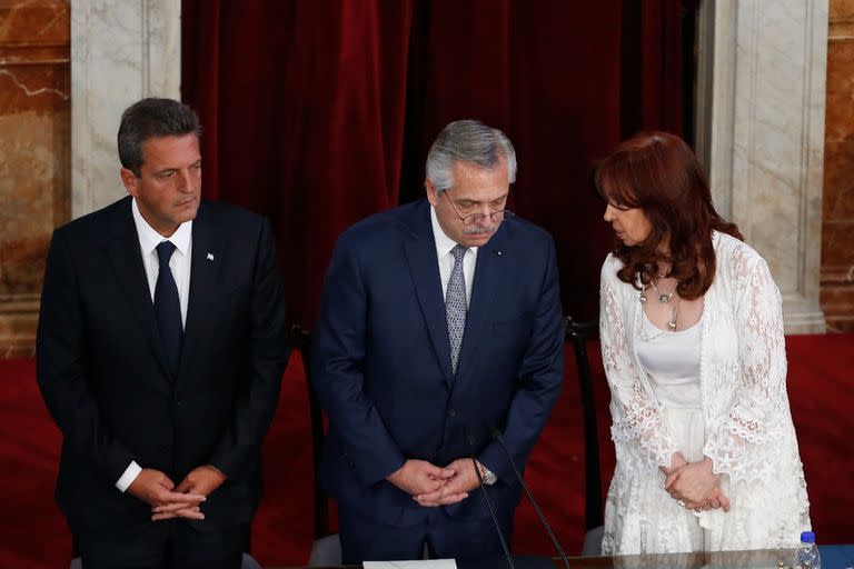 Apertura del 140 período de sesiones legislativas; Política; CABA; Congreso; Alberto Fernández; Cristina Kirchner