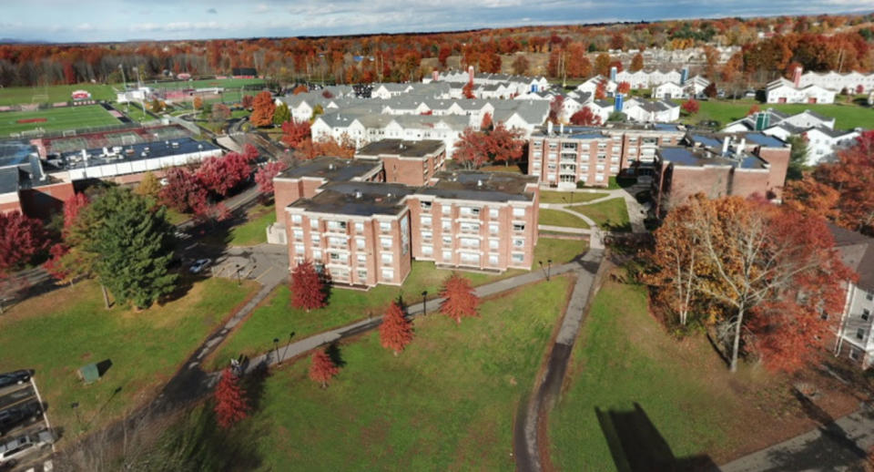The University of Hartford (pictured) said in a statement the incident was frightening and unsettling. Source: Google Maps (file pic)