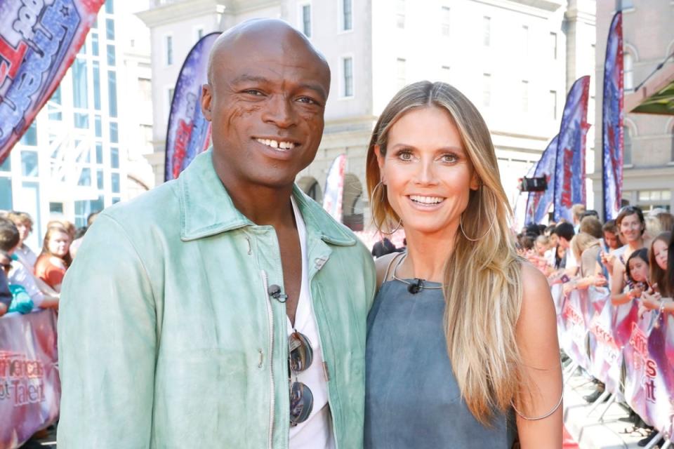 Seal y Heidi Klum