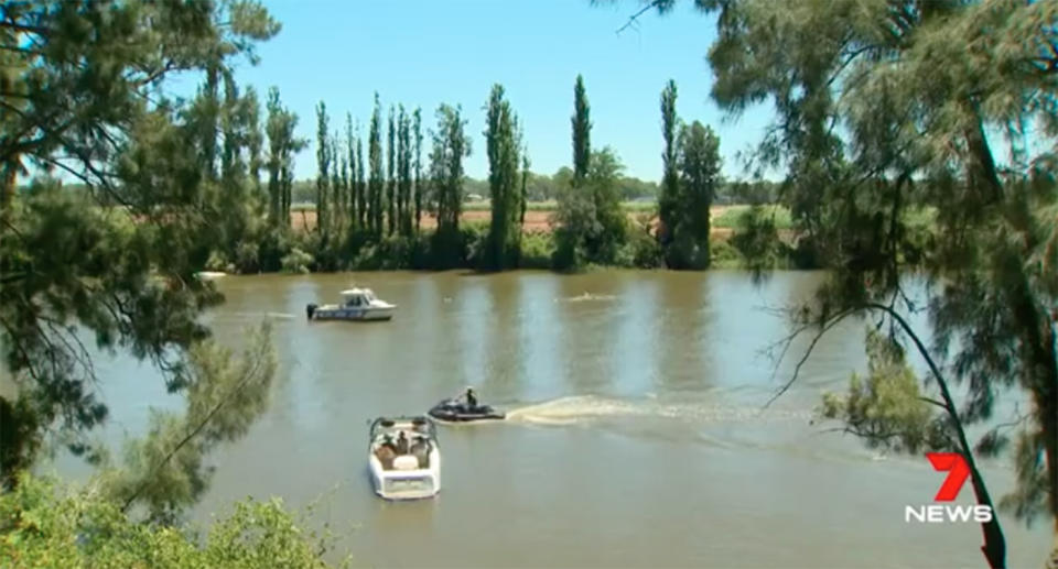 Police search for a 59-year-old man feared dead after three men were thrown from a jetski. Source: 7 News