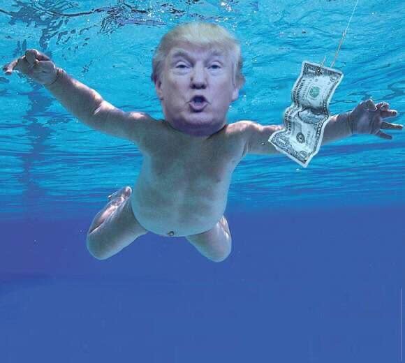 Tiny Trump Meme – Der US-Präsident als Baby