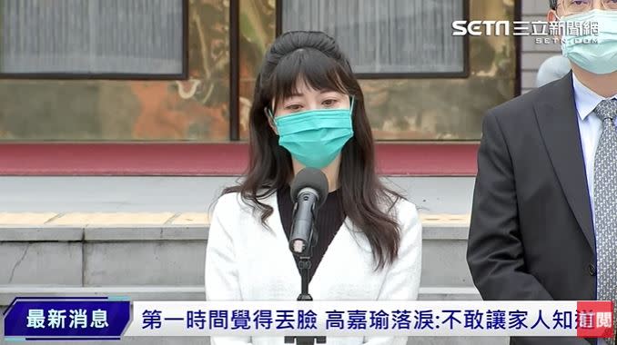 高嘉瑜被施暴，消息傳回基隆老家，鄰居心疼震驚不捨。 （圖／翻攝自三立新聞網直播畫面）