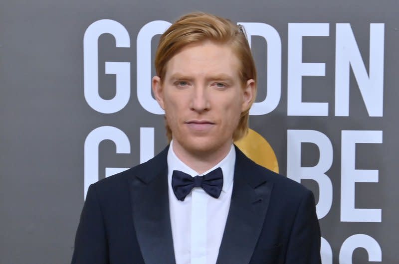 Domhnall Gleeson will star in a new series set in "The Office" universe. File Photo by Jim Ruymen/UPI