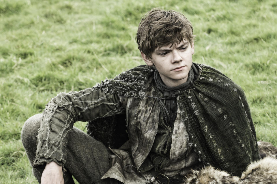 Thomas Brodie Sangster as Jojen Reed in Game of Thrones (HBO/Sky)