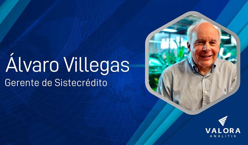 Álvaro Villegas, gerente de Sistecrédito.