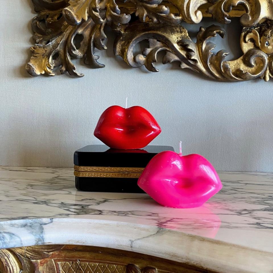 <p><a href="https://go.redirectingat.com?id=74968X1596630&url=https%3A%2F%2Fwww.wolfandbadger.com%2Fus%2Fkiss-me-lips-red-pink%2F&sref=https%3A%2F%2Fwww.cosmopolitan.com%2Fsex-love%2Fg25952958%2Fgalentines-day-gift-guide%2F" rel="nofollow noopener" target="_blank" data-ylk="slk:Shop Now;elm:context_link;itc:0;sec:content-canvas" class="link ">Shop Now</a></p><p>Kiss Me Lips - Red & Neon Pink</p><p>wolfandbadger.com</p><p>$45.00</p><span class="copyright">Wolf and Badger</span>