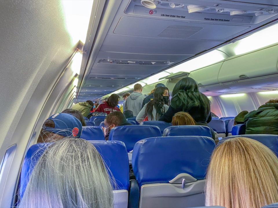 Flying on Southwest Airlines during pandemic