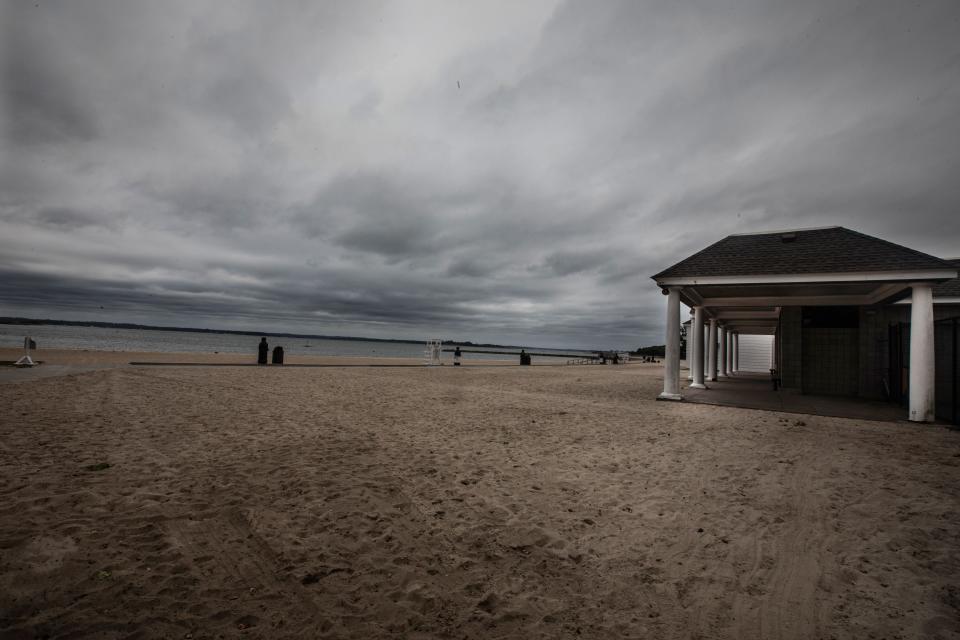 The beach at Glen Island Park in New Rochelle, photographed June 22, 2023, received an A+ grade in the latest Save the Sound assessment on the quality of all beaches along the Long Island Sound. 