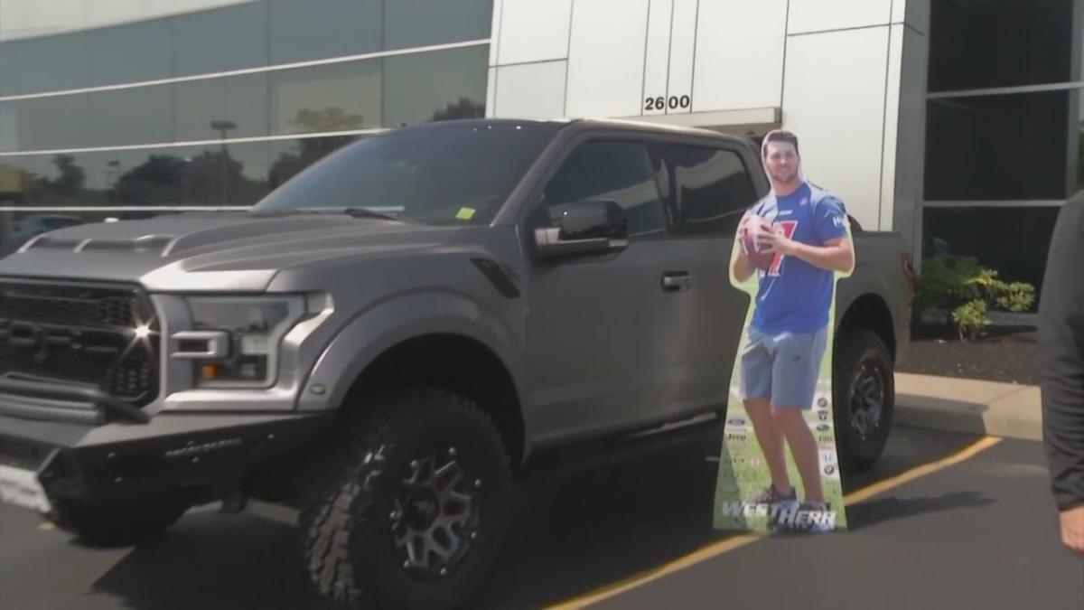 Josh Allen’s truck being given away in contest