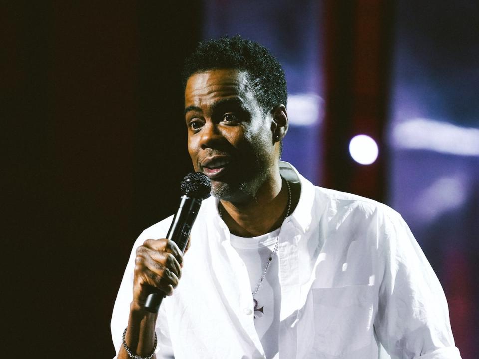 Chris Rock at the Hippodrome Theater in Baltimore (Kirill Bichutsky/Netflix)