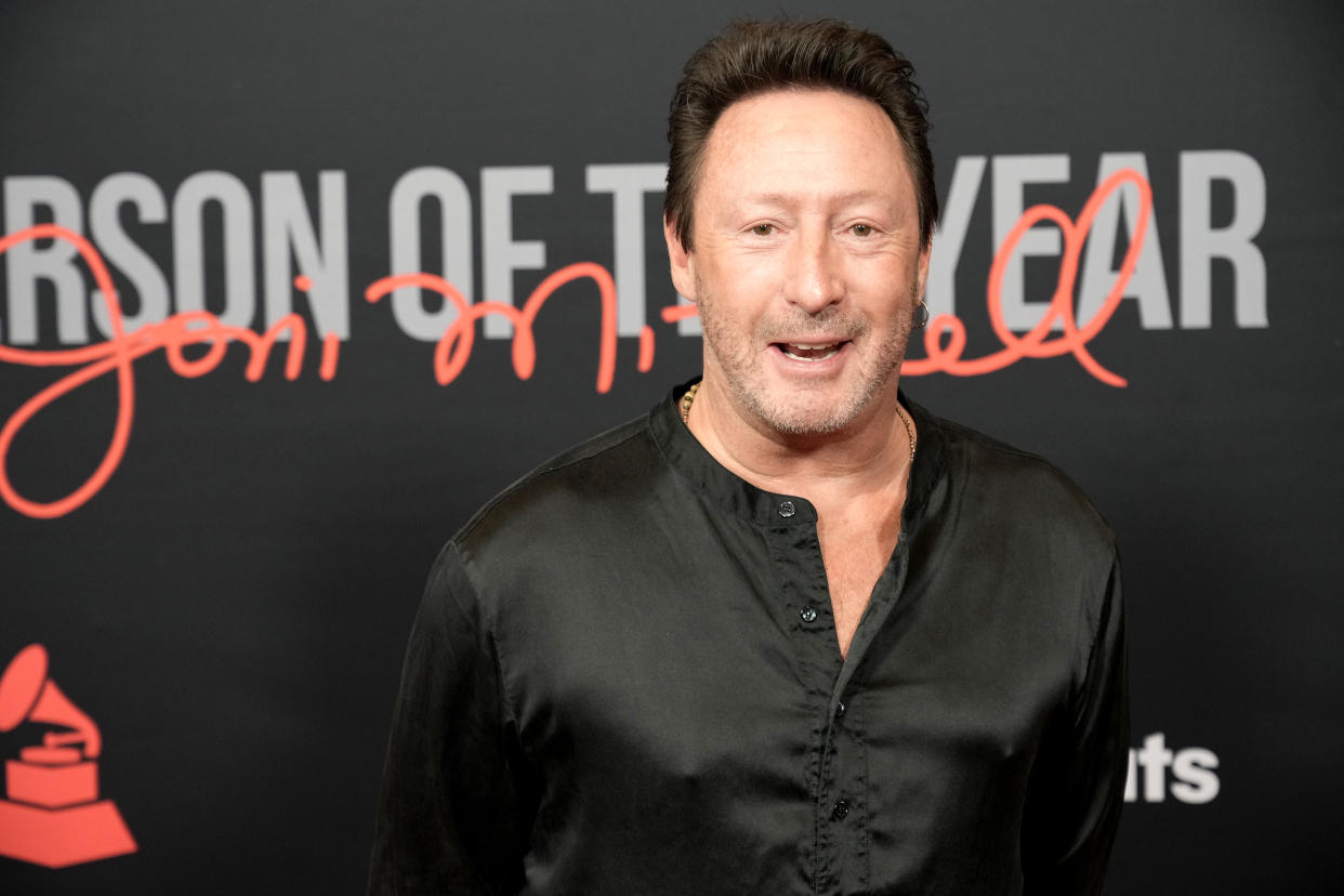 LAS VEGAS, NEVADA - APRIL 1: Julian Lennon attends MusiCares Person of the Year honoring Joni Mitchell at the MGM Grand Marquee Ballroom on April 1, 2022 in Las Vegas, Nevada. (Photo by Jeff Kravitz/FilmMagic)