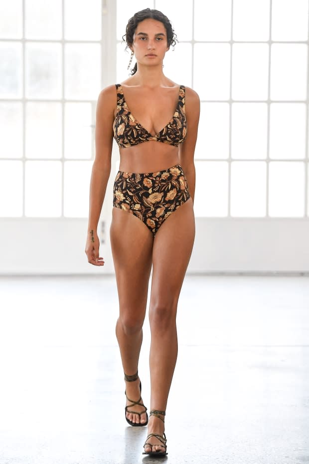 A look from the Spring 2020 Matteau collection. 
