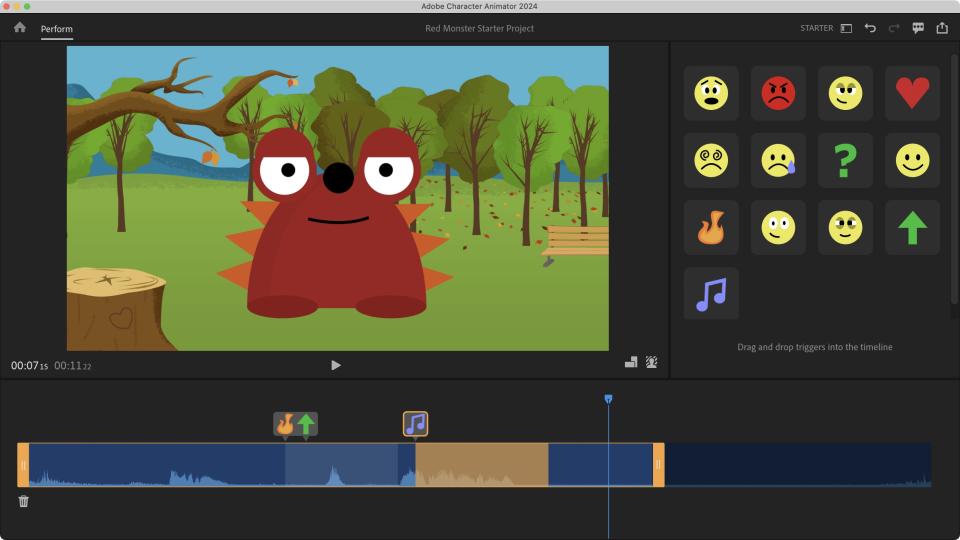 Adobe Character Animator during our review process