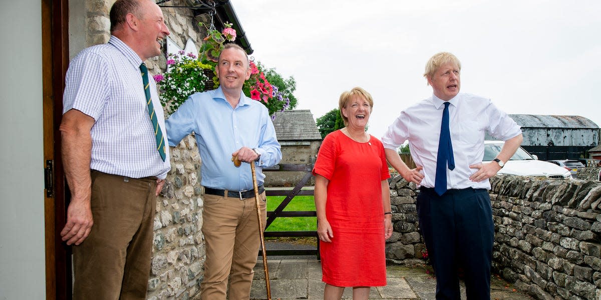 Boris Johnson Cumbria