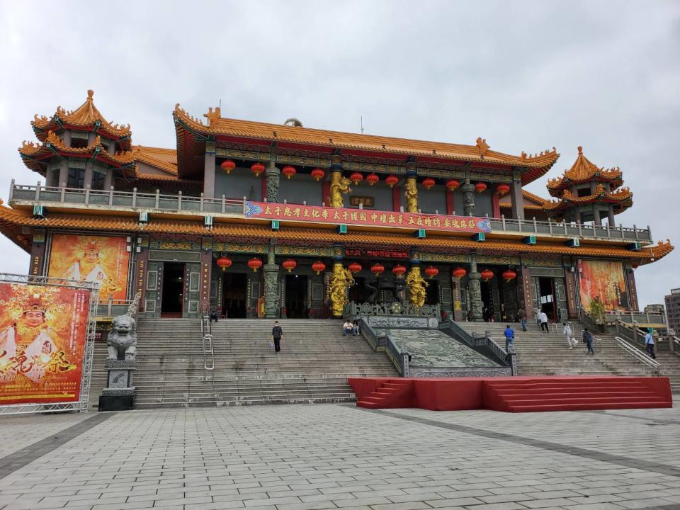 桃園護國宮是北台灣最大的三太子廟。圖/生活中心攝。