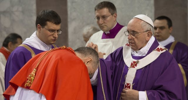 Italy Pope Ash Wednesday