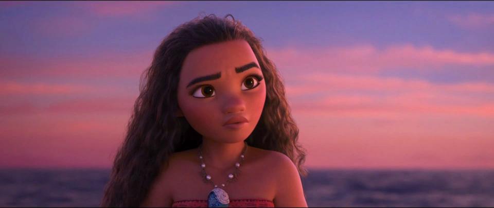 8) Moana is a Disney princess