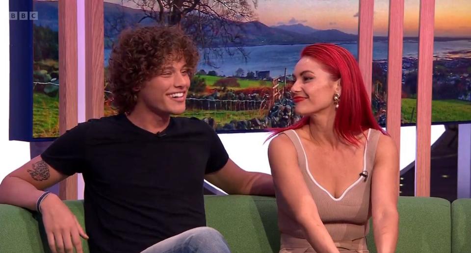 bobby brazier with dianne buswell