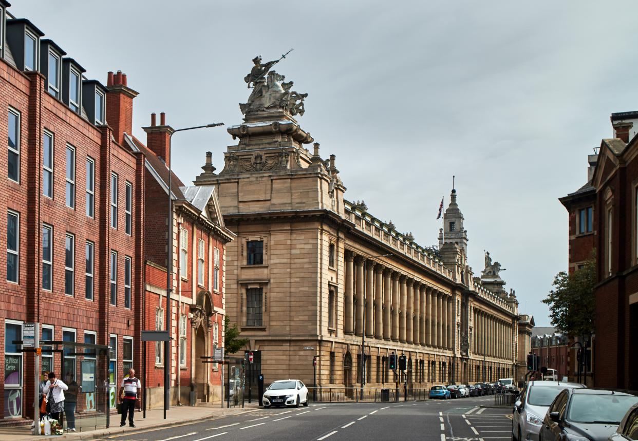 England. East Riding of Yorkshire. Kingston upon Hull city . Alfred Gelder street. (Photo by: Mahaux Charles/AGF/Universal Images Group via Getty Images)