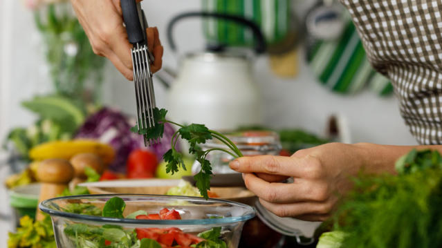 Salad Scissors for Chopped Salad, Kitchen Scissors for Salad