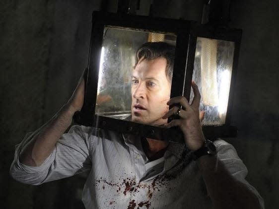 Scott Patterson as Agent Strahm in "Saw V."