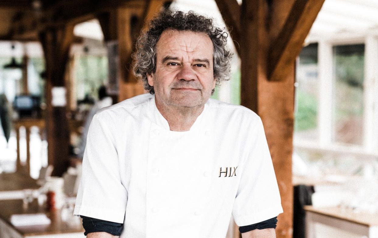 The Great British Menu and Saturday Kitchen star built the large wooden deck at his luxury seafood restaurant during the pandemic - Matt Austin