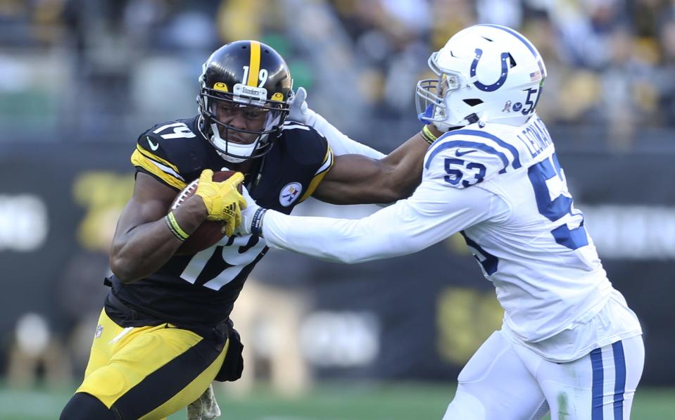 The Pittsburgh Steelers travel to the Lucas Oil Stadium to take on the Indianapolis Colts at 4:30 p.m.