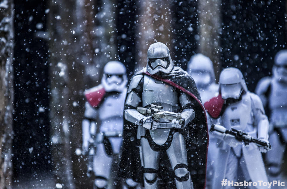 Captain Phasma and Stormtroopers